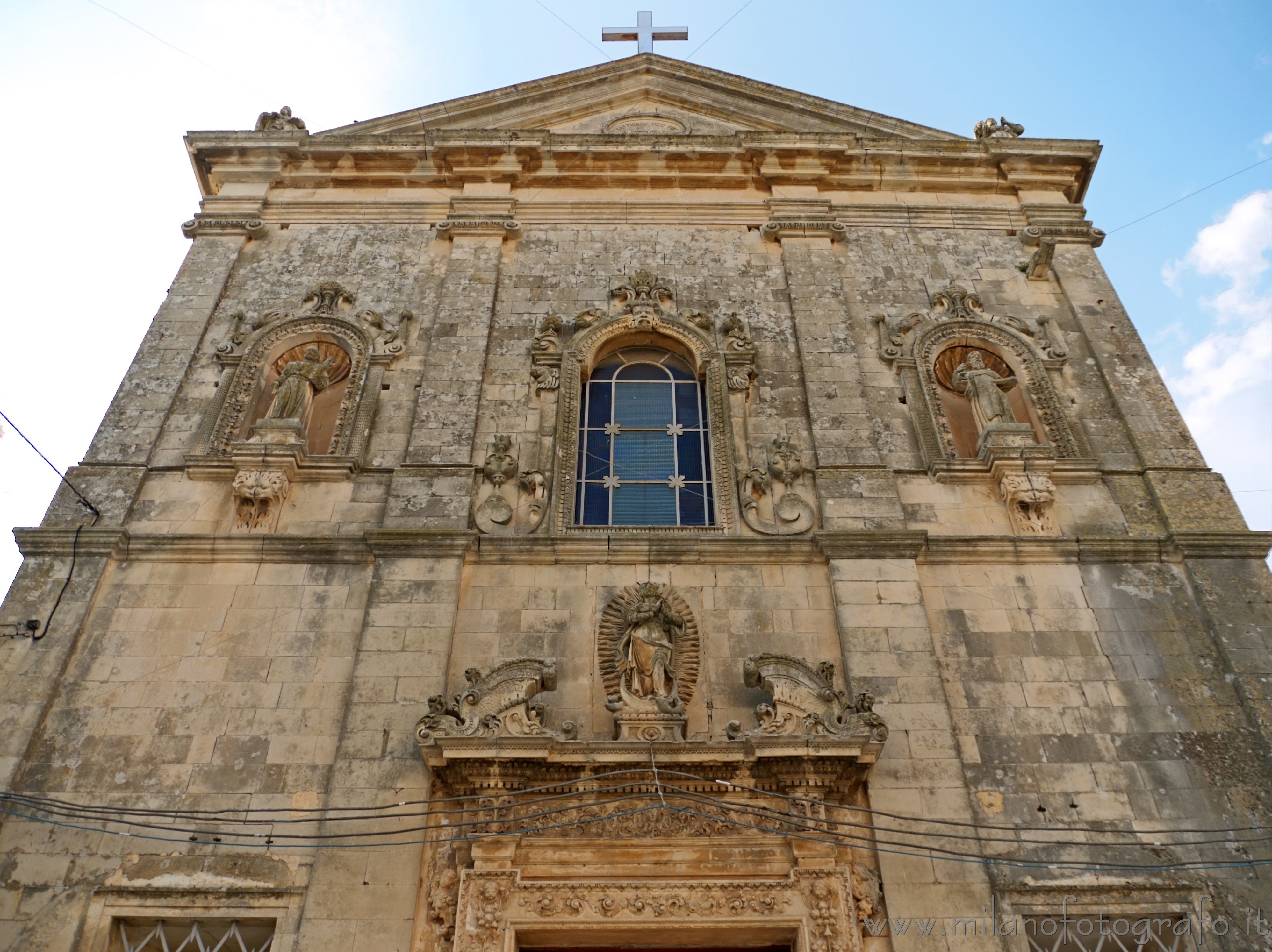 Martano (Lecce, Italy) - Facade of the Church of the Immaculate